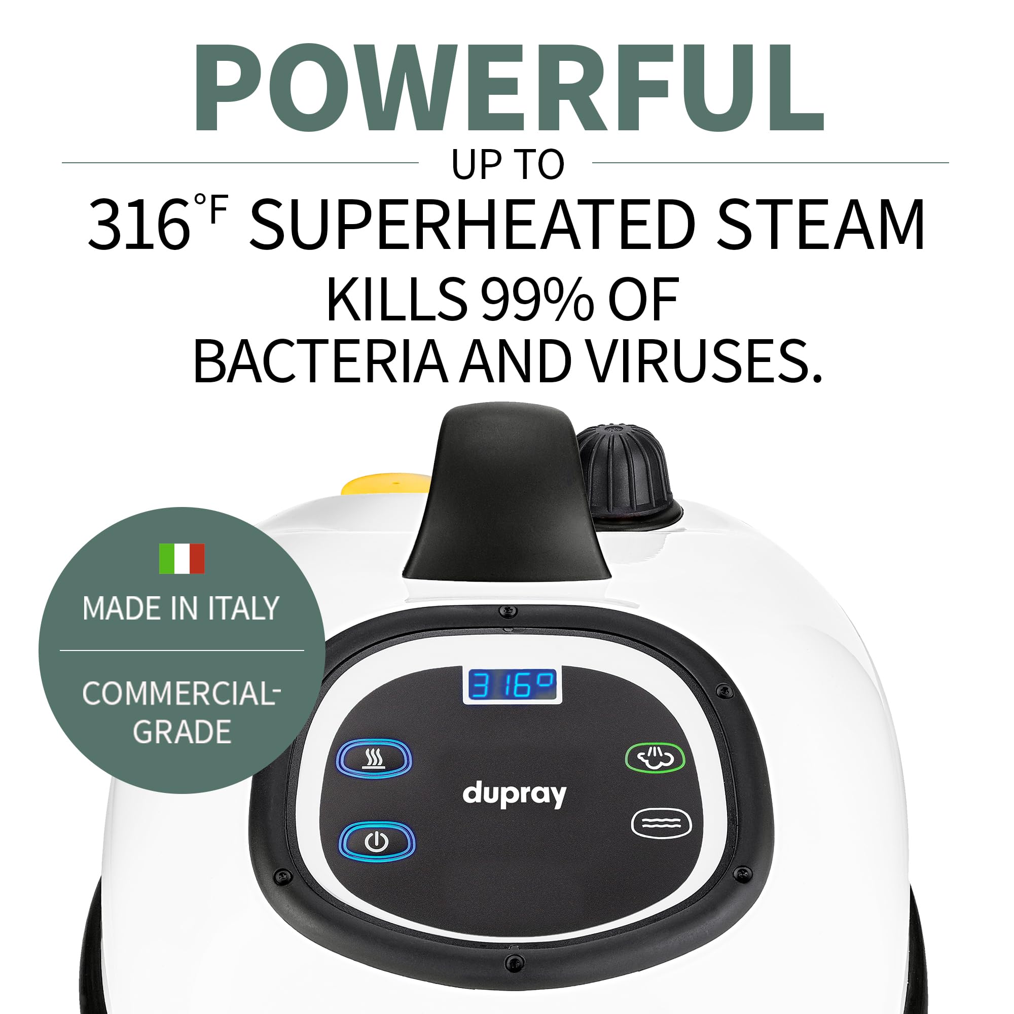 Amazon.co.jp: Dupray Toscaスチームクリーナー:イタリア製の